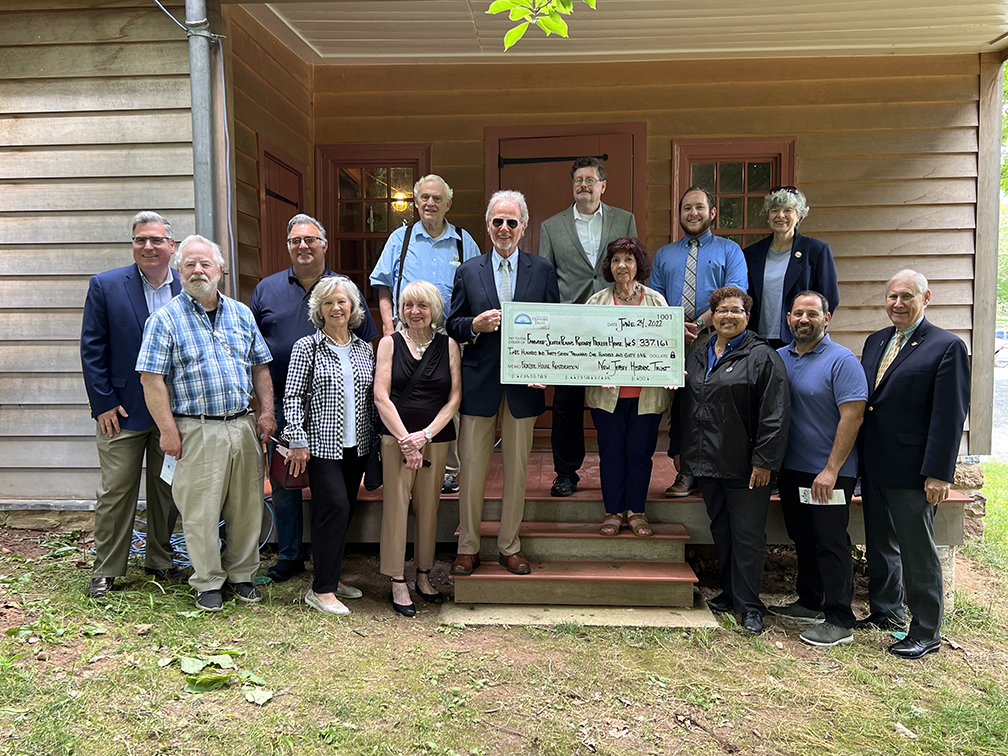 Frazee Check Ceremony